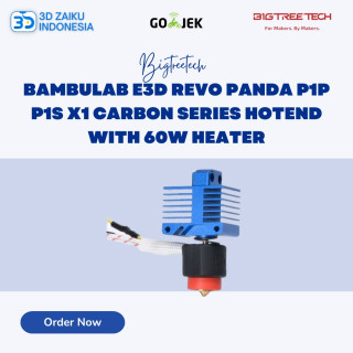 Bigtreetech Bambulab E3D REVO Panda P1P P1S X1 Carbon Series Hotend with 60W Heater
